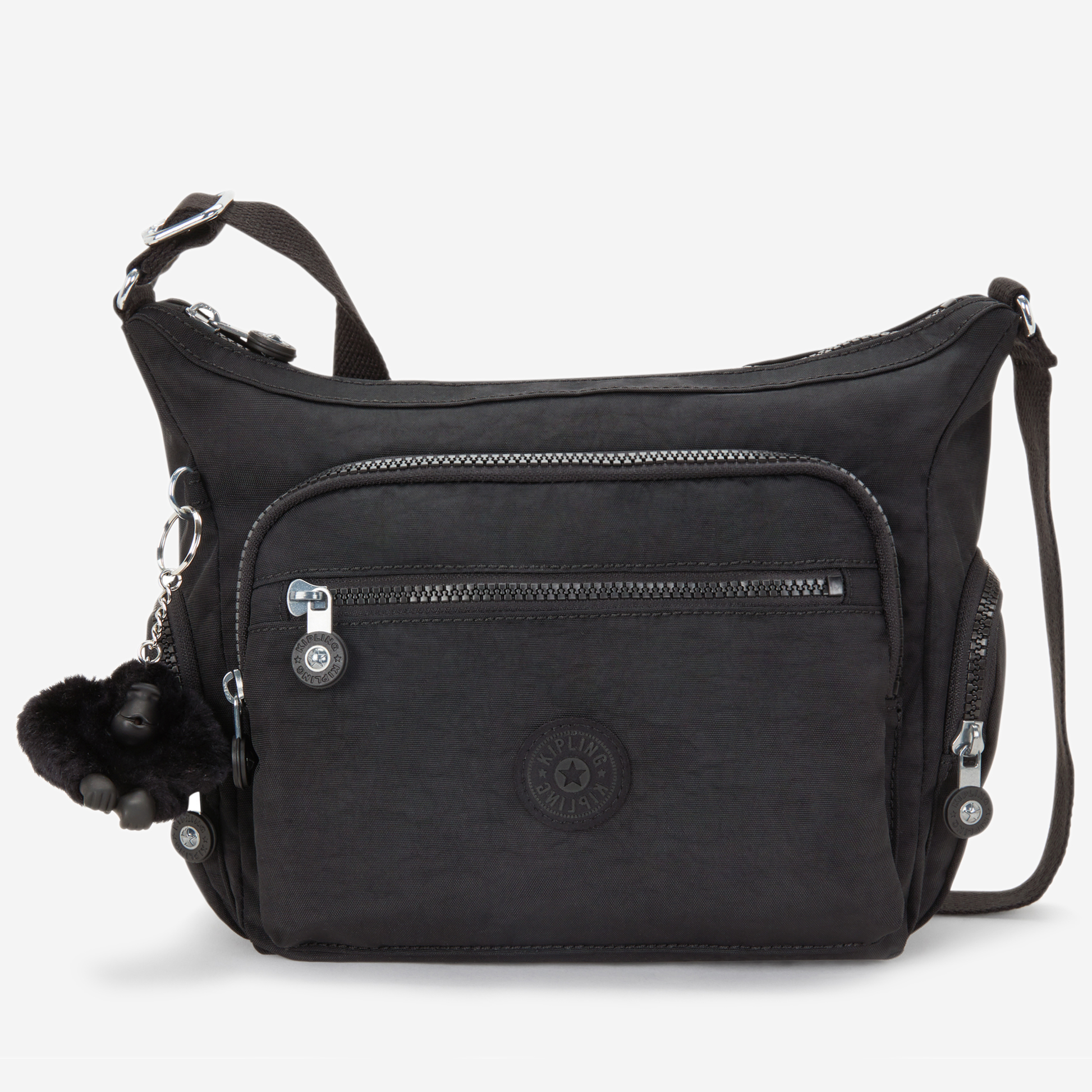 KIPLING Gabbie S Black Noir Medium crossbody I2531-P39