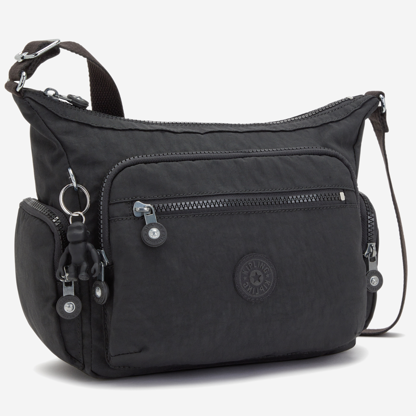 KIPLING Gabbie S Black Noir Medium crossbody I2531-P39