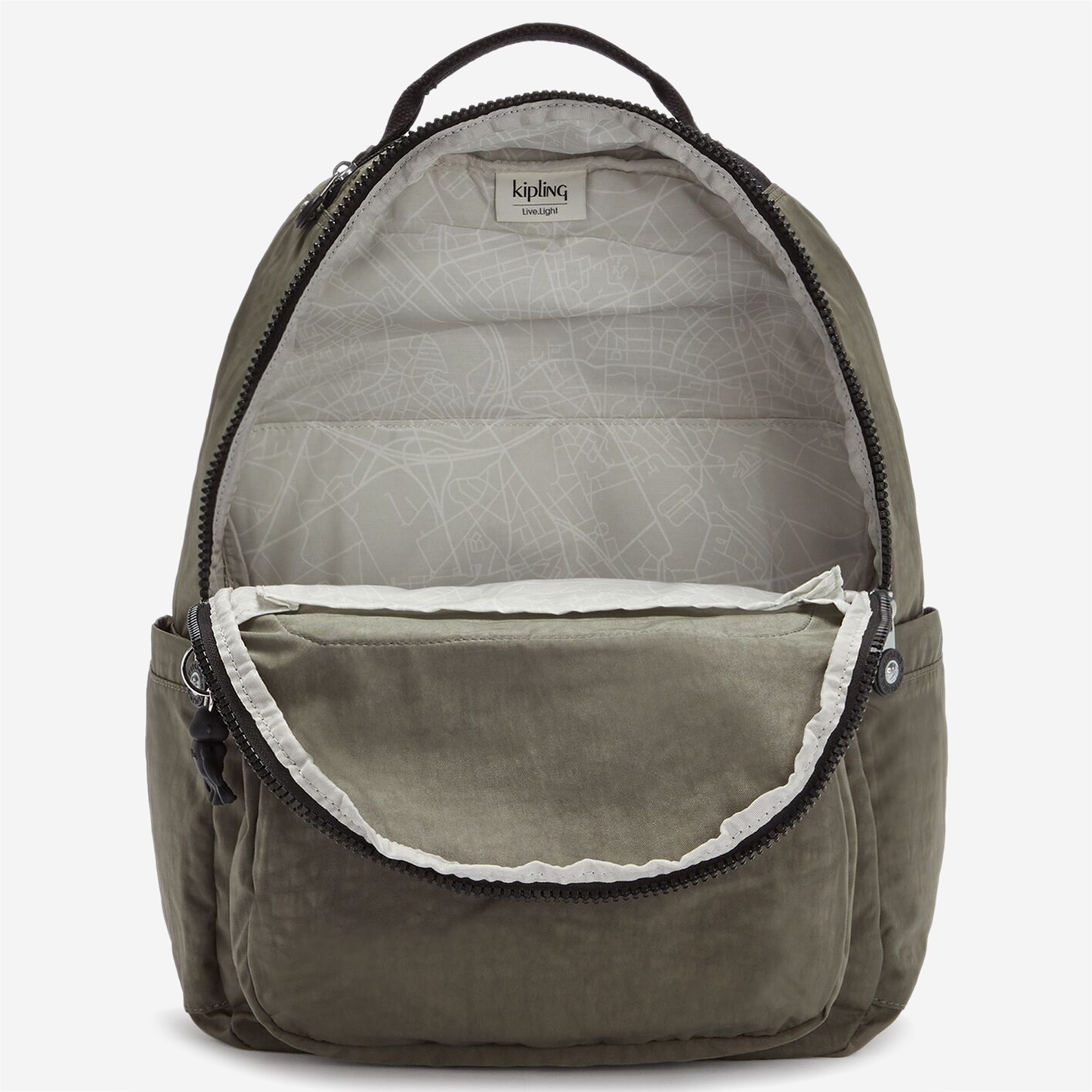 KIPLING Seoul Green Moss Large backpack I5210-88D