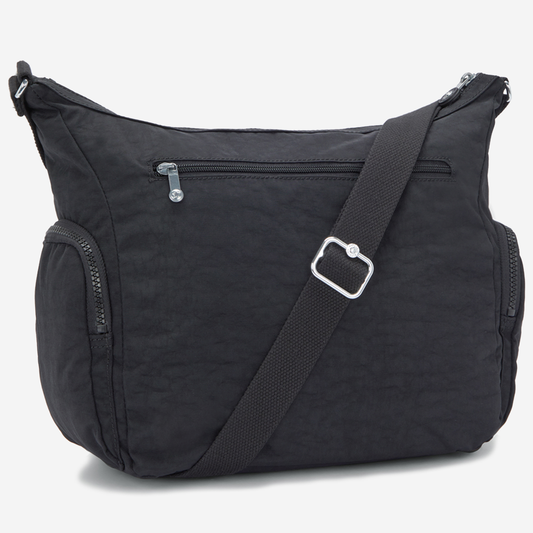 KIPLING Gabbie Black Noir Large crossbody 15255-P39