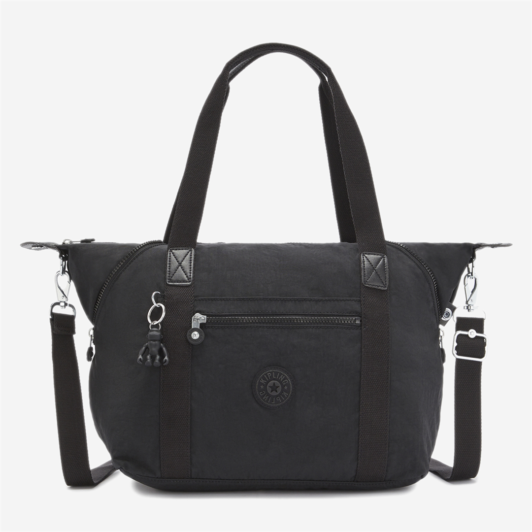 KIPLING Art Black Noir Medium tote (with removable shoulderstrap) 10619-P39