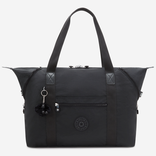 KIPLING Art M Black Noir Large tote 13405-P39