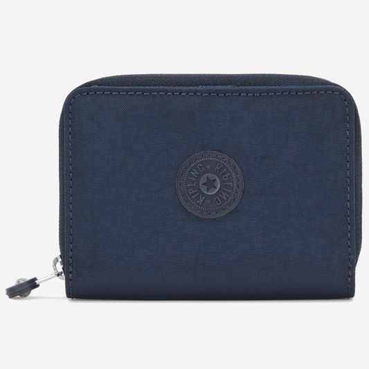 KIPLING Money Love Blue Bleu 2 Medium Wallet I3738-96V