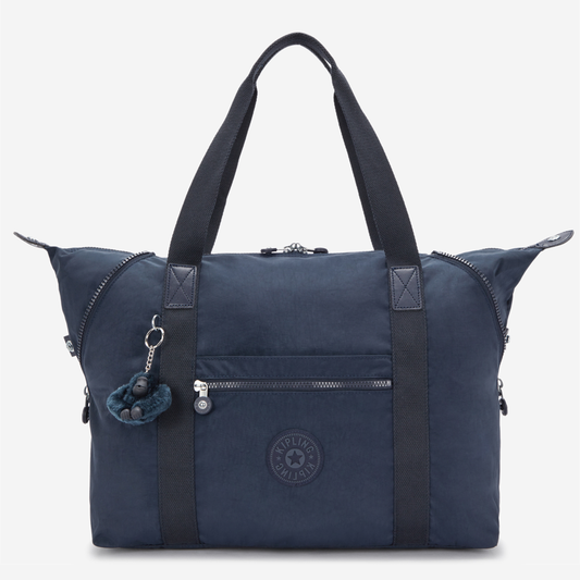 KIPLING Art M Blue Bleu 2 Large tote 13405-96V