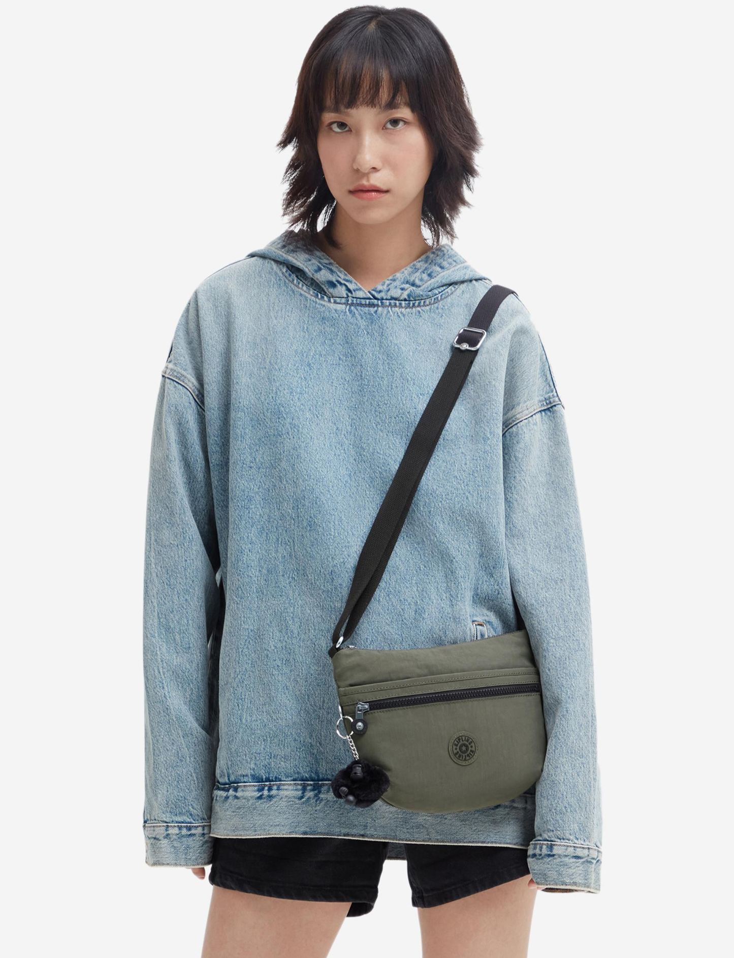 KIPLING Arto S Green Moss Small crossbody 00070-88D