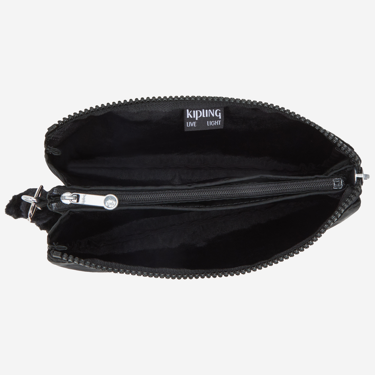 KIPLING Creativity Xl Black Noir Extra large purse (with removable wristlet) 15156-P39