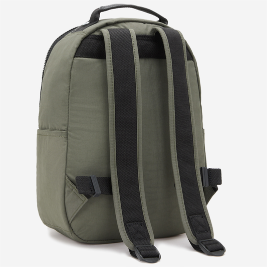 KIPLING Seoul S Green Moss Small backpack (with tablet compartment) I4082-88D