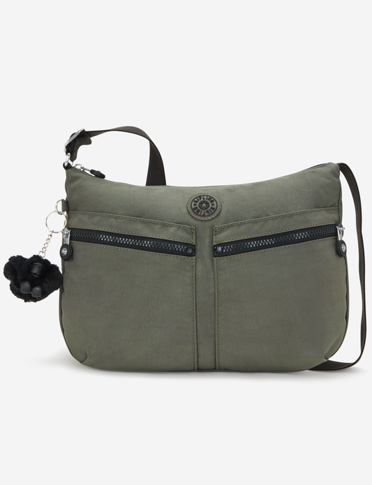 KIPLING Izellah Green Moss Medium crossbody 02144-88D
