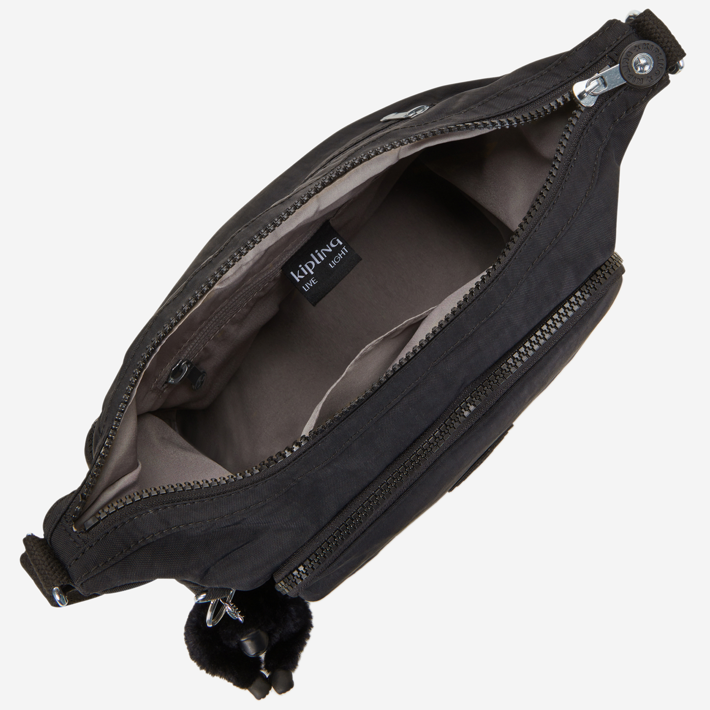 KIPLING Gabb S Black Noir Medium crossbody I4493-P39