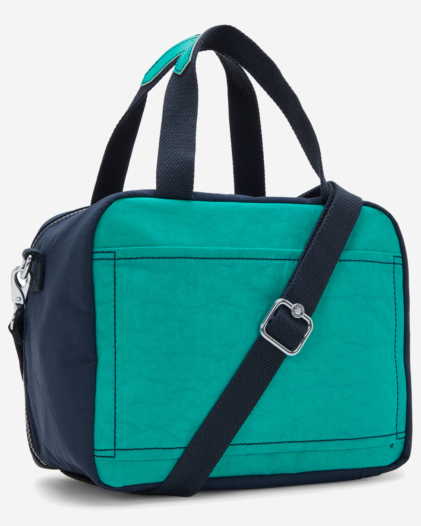 Kipling  Miyo Blue Green Bl Large LunchBag with Trolley Sleeve 15381-CD7