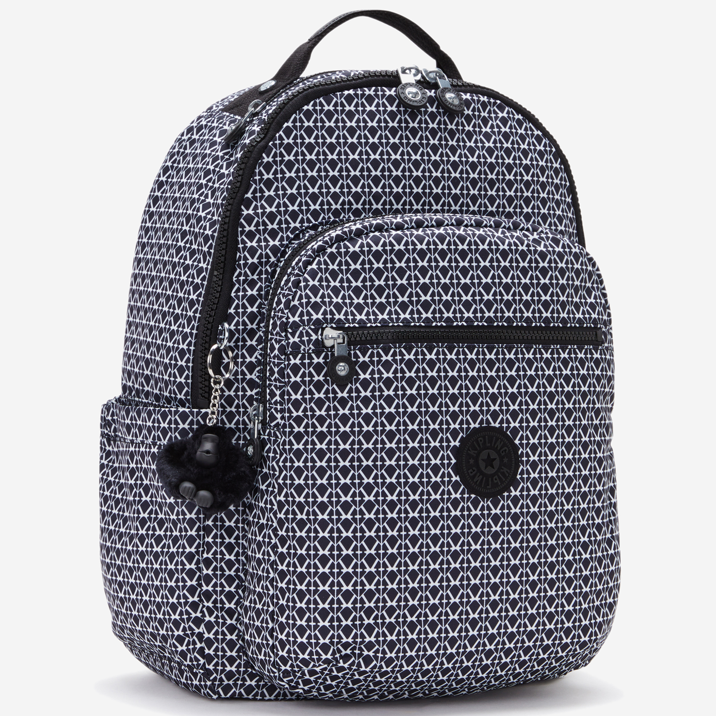KIPLING Seoul Signature Print Large backpack I6269-DD2