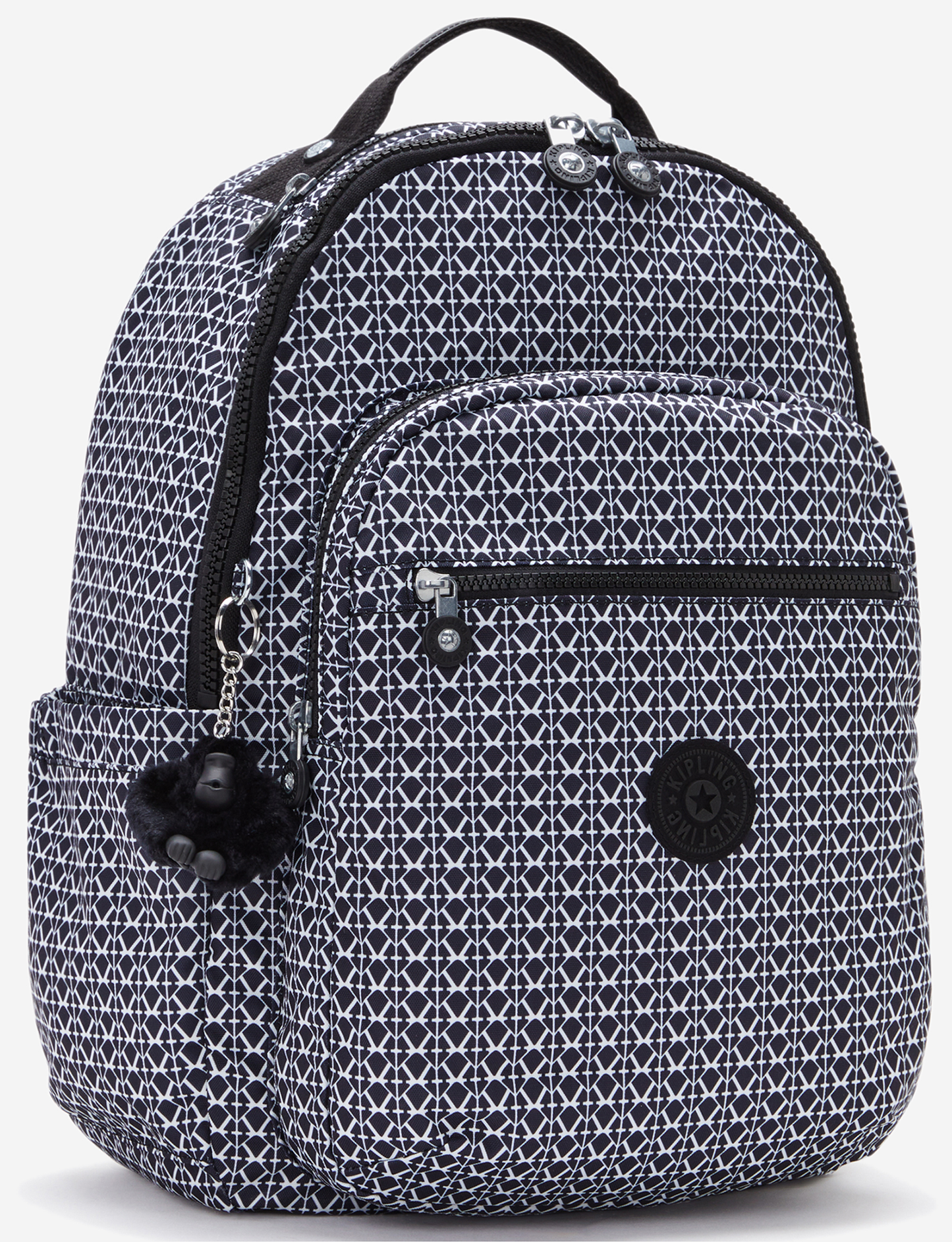 Kipling Seoul Signature Print Large Backpack I6269-DD2