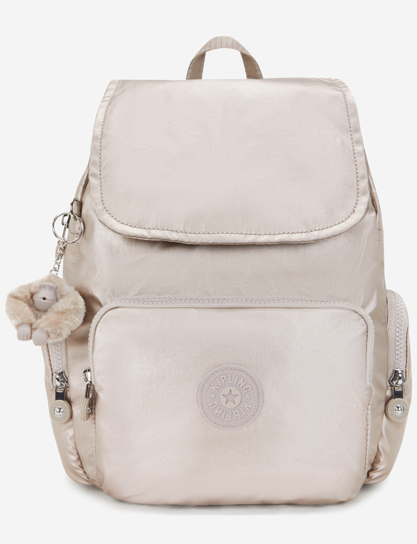 Kipling City Zip S Metallic Glow Small Backpack I5634-48I