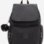 Kipling City Zip Mini Black Noir Mini Backpack with Adjustable Straps I6046-P39