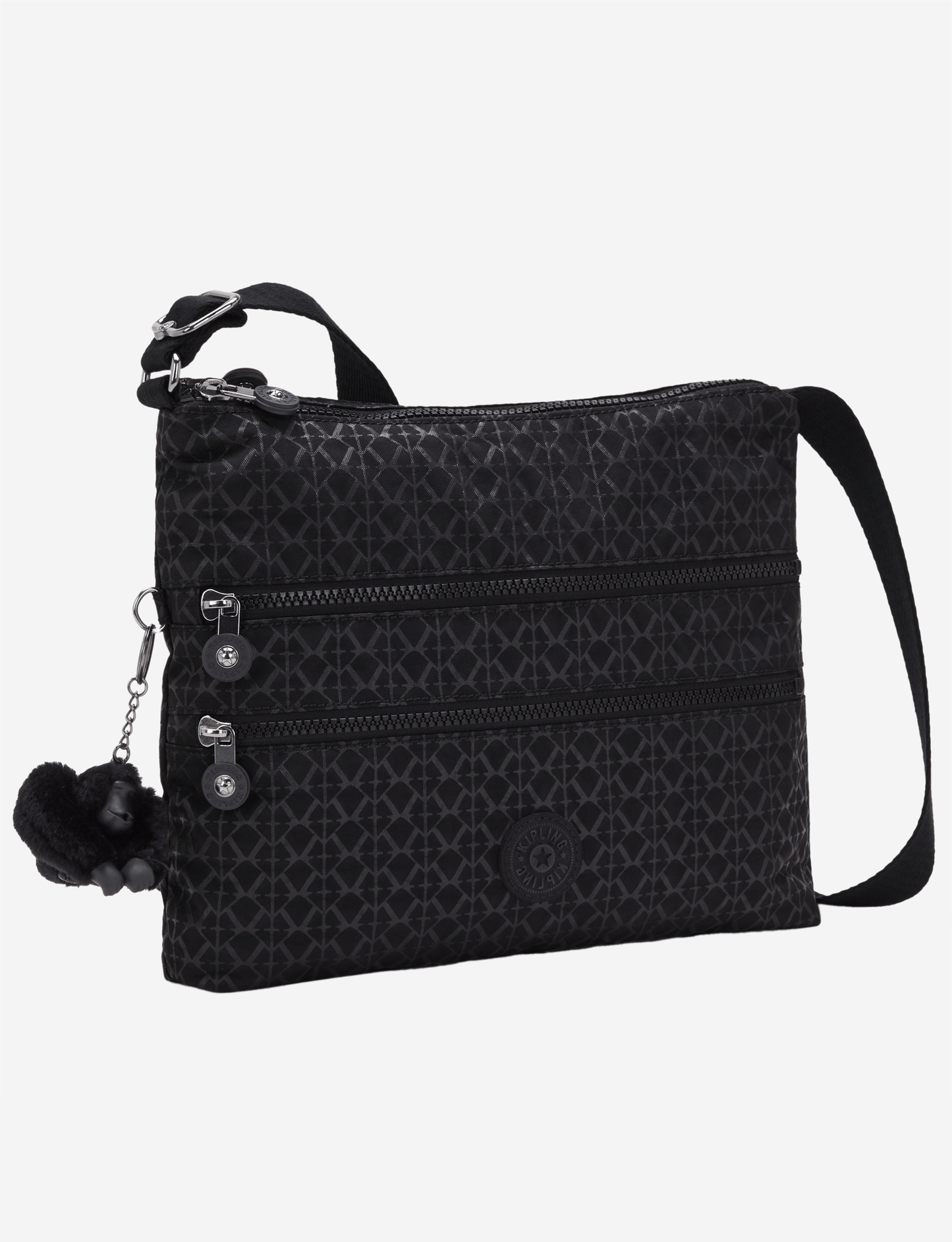 Kipling Alvar Signature Emb Medium Crossbody 12472-K59