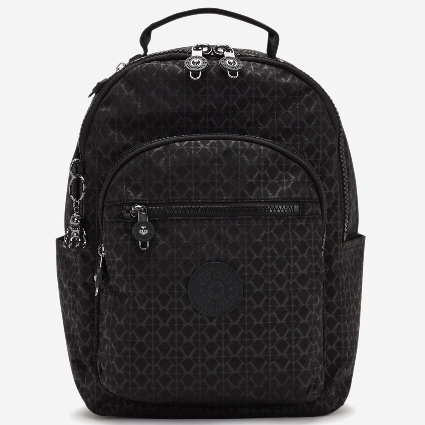 KIPLING Seoul S Signature Emb Small backpack (with tablet compartment) I3789-K59