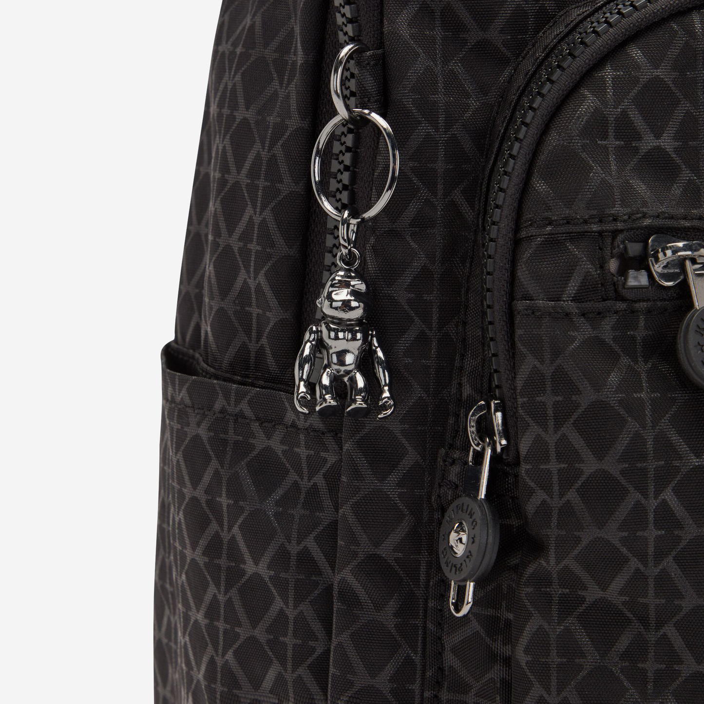 KIPLING Seoul S Signature Emb Small backpack (with tablet compartment) I3789-K59