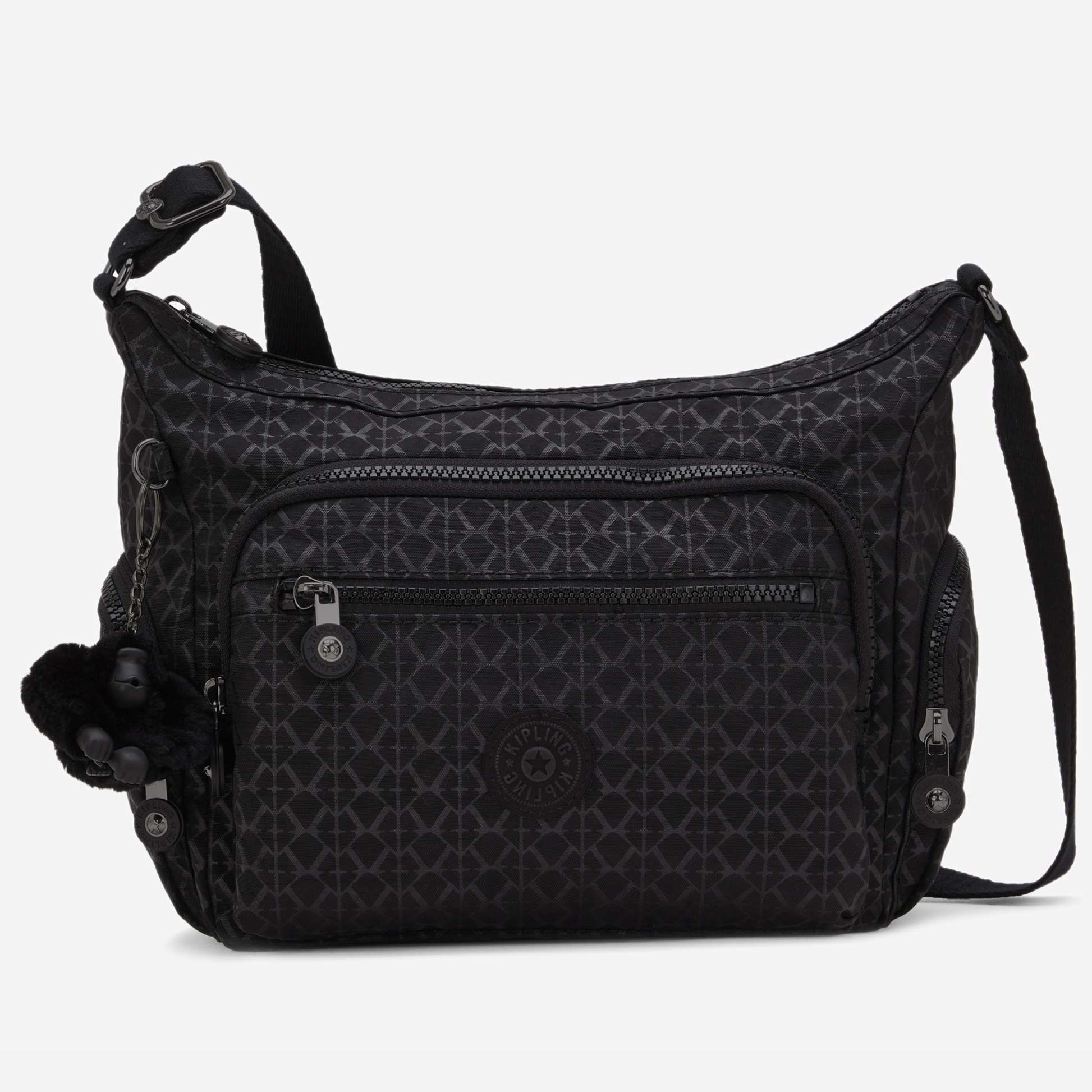 KIPLING Gabbie S Signature Emb Medium crossbody I2532-K59