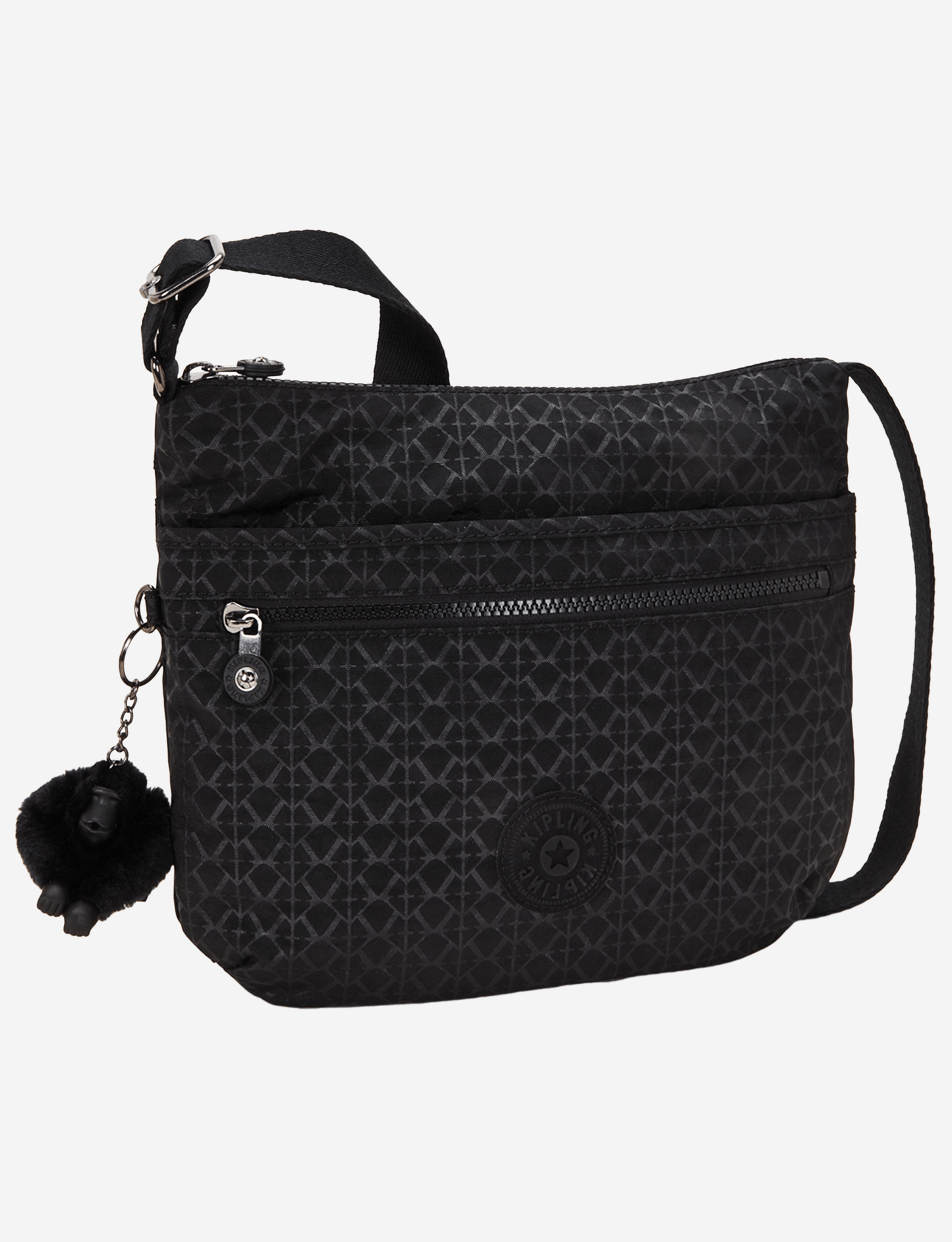 Kipling Arto Signature Emb Medium Crossbody 10878-K59