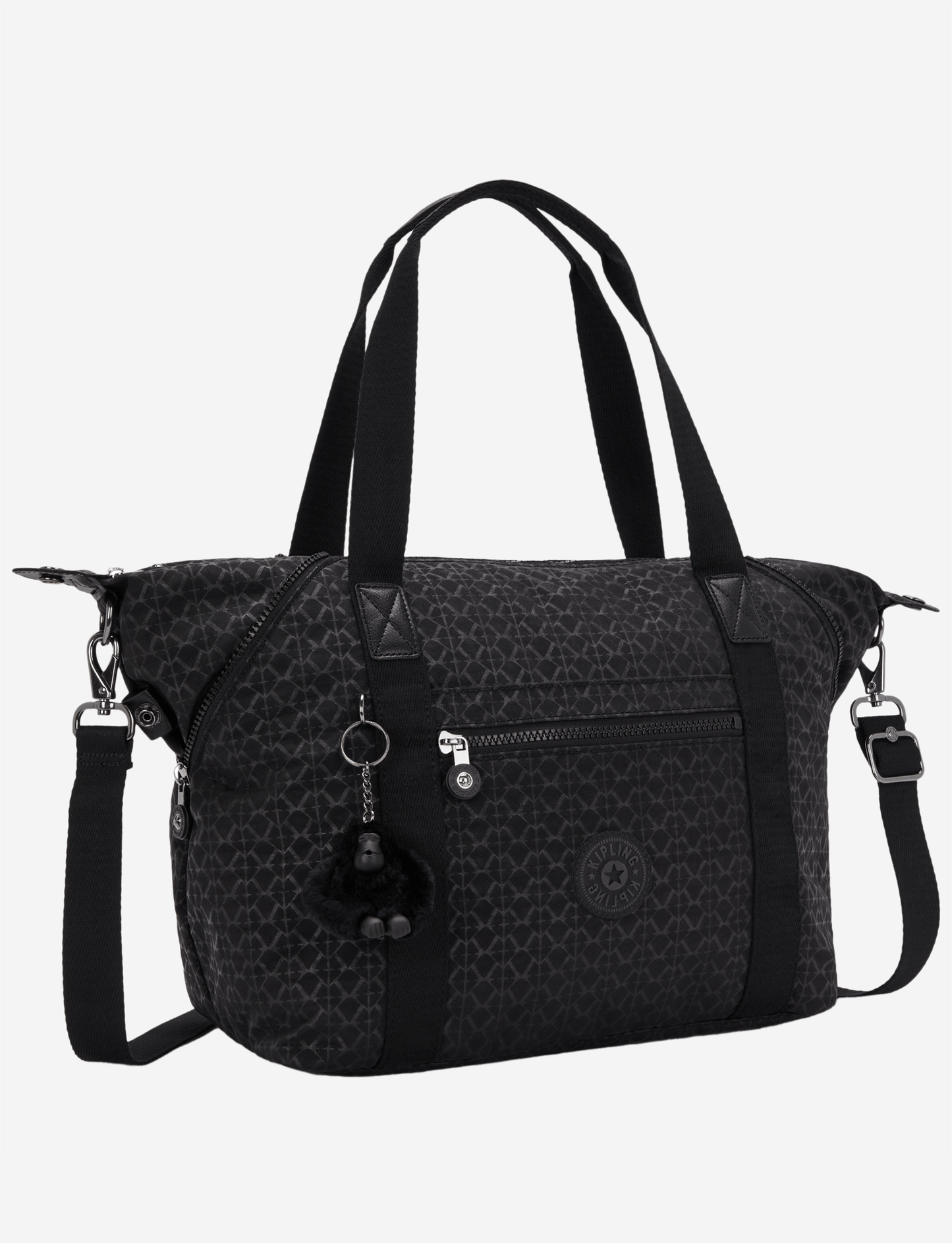Kipling Art Signature Emb Medium Tote (with Removable Shoulderstrap) 21091-K59
