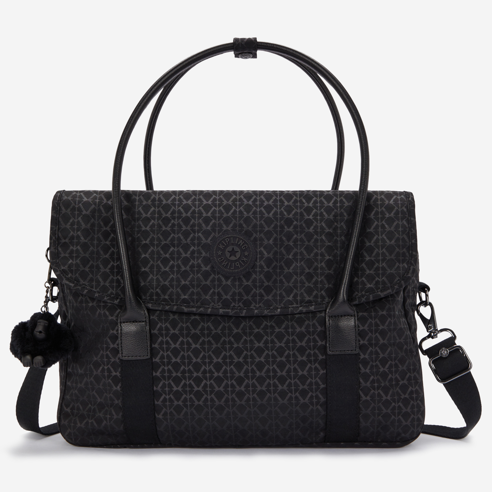 KIPLING Superworker S Signature Emb Small working bag (with removable shoulderstrap) I4555-K59