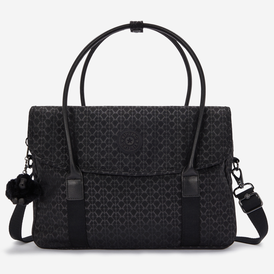 KIPLING Superworker S Signature Emb Small working bag (with removable shoulderstrap) I4555-K59