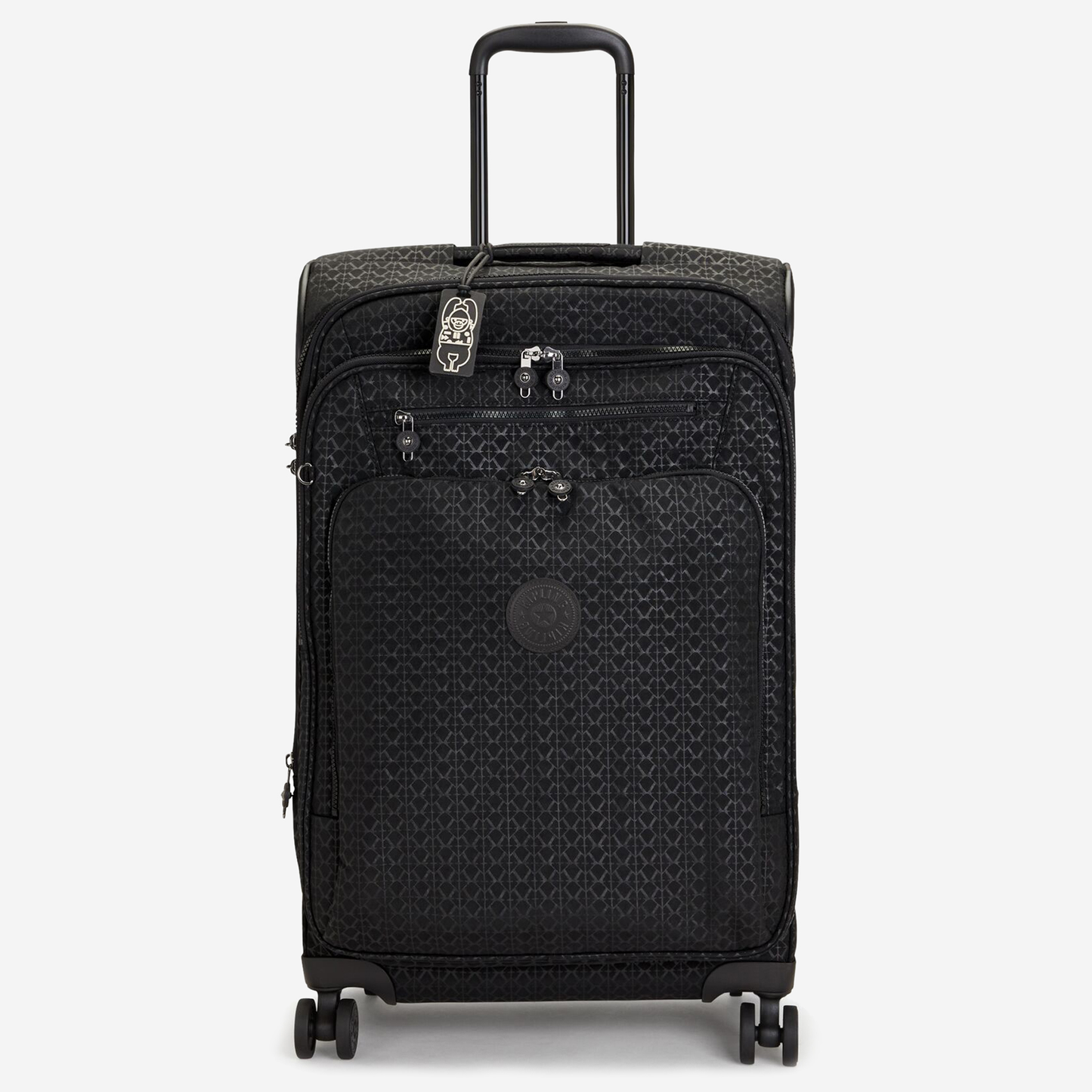 KIPLING New Youri Spin M Signature Emb Medium expandable wheeled luggage I7575-K59