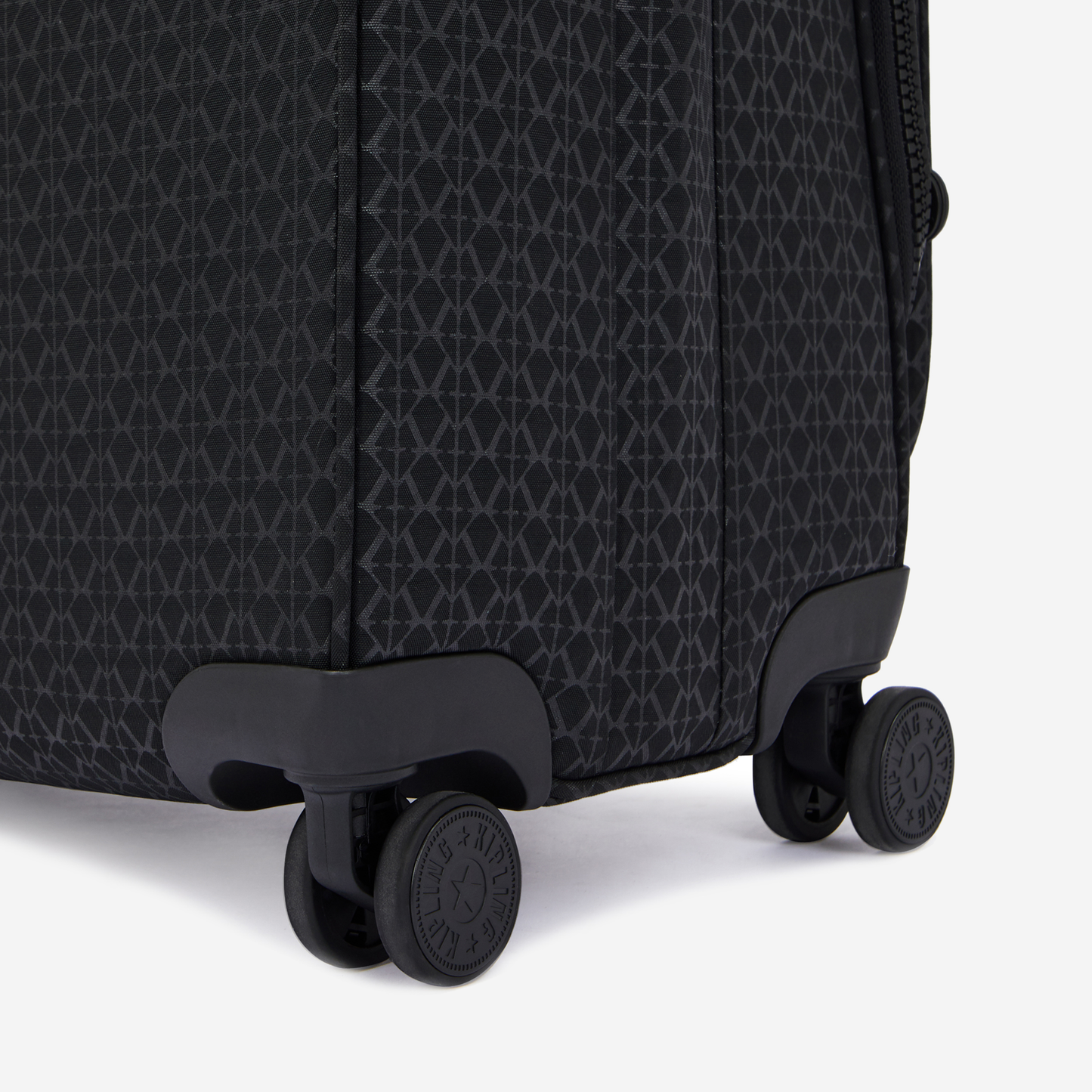 KIPLING New Youri Spin L Signature Emb Large expandable wheeled luggage I7572-K59