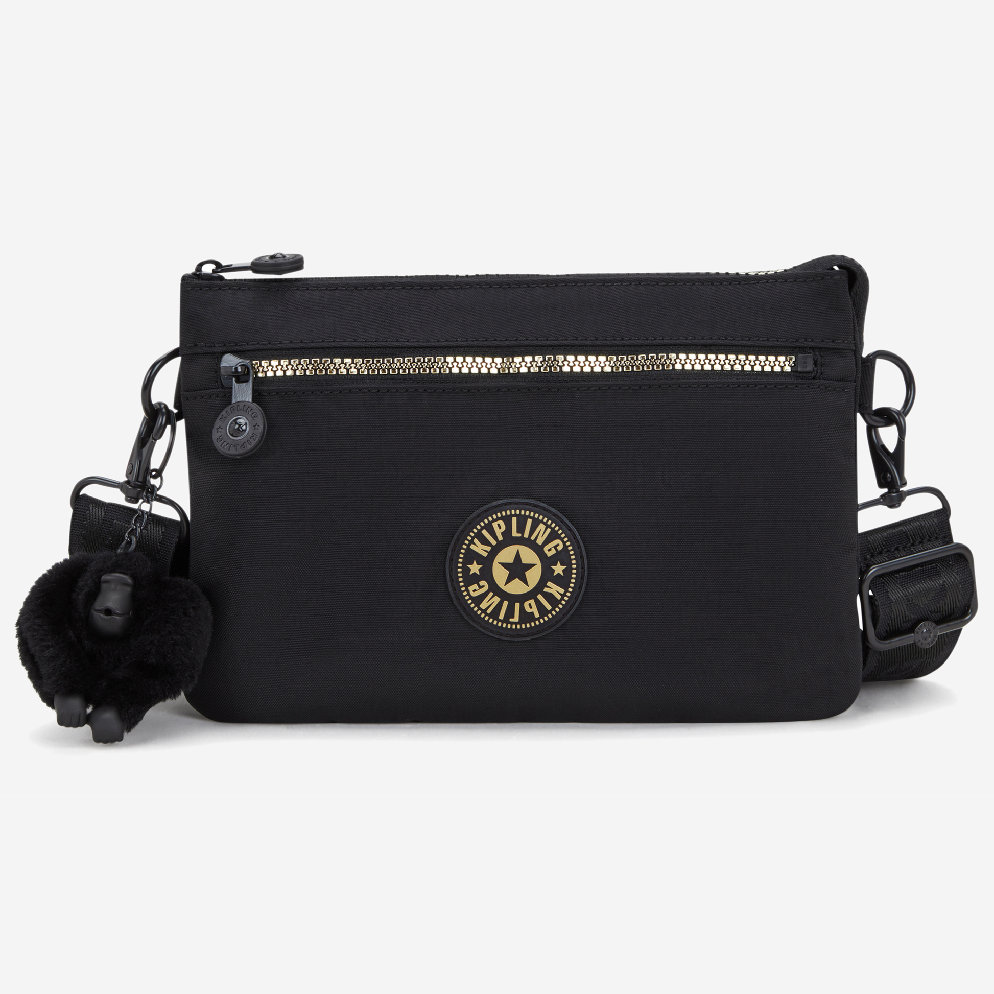 KIPLING Riri Zip Glorious Gold Small crossbody (with removable shoulderstrap) I4745-1BG