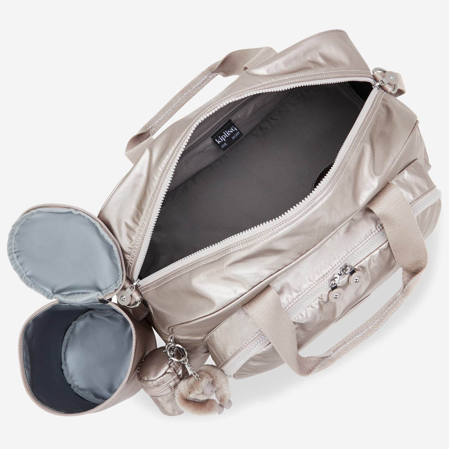 KIPLING Camama Metallic Glow Large baby bag (with changing mat) 13556-48I