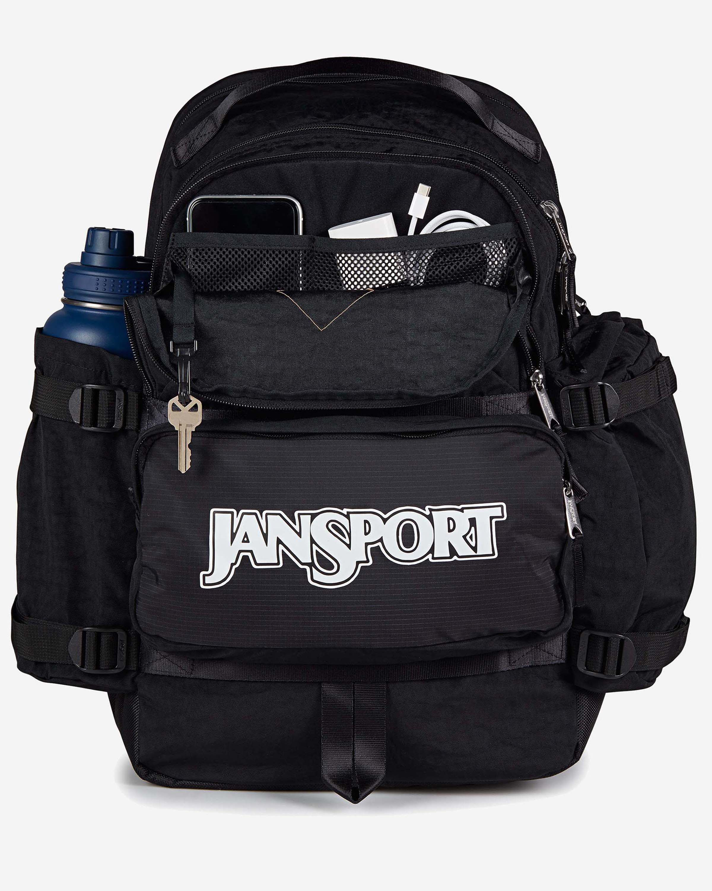 JanSport Seattle Pack Black Backpack