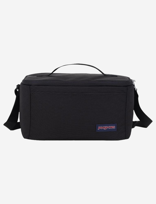 Jansport Super Snack Black Large insulated Lunch Bag
