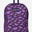JanSport Superbreak One Flutter By Purple Backpack