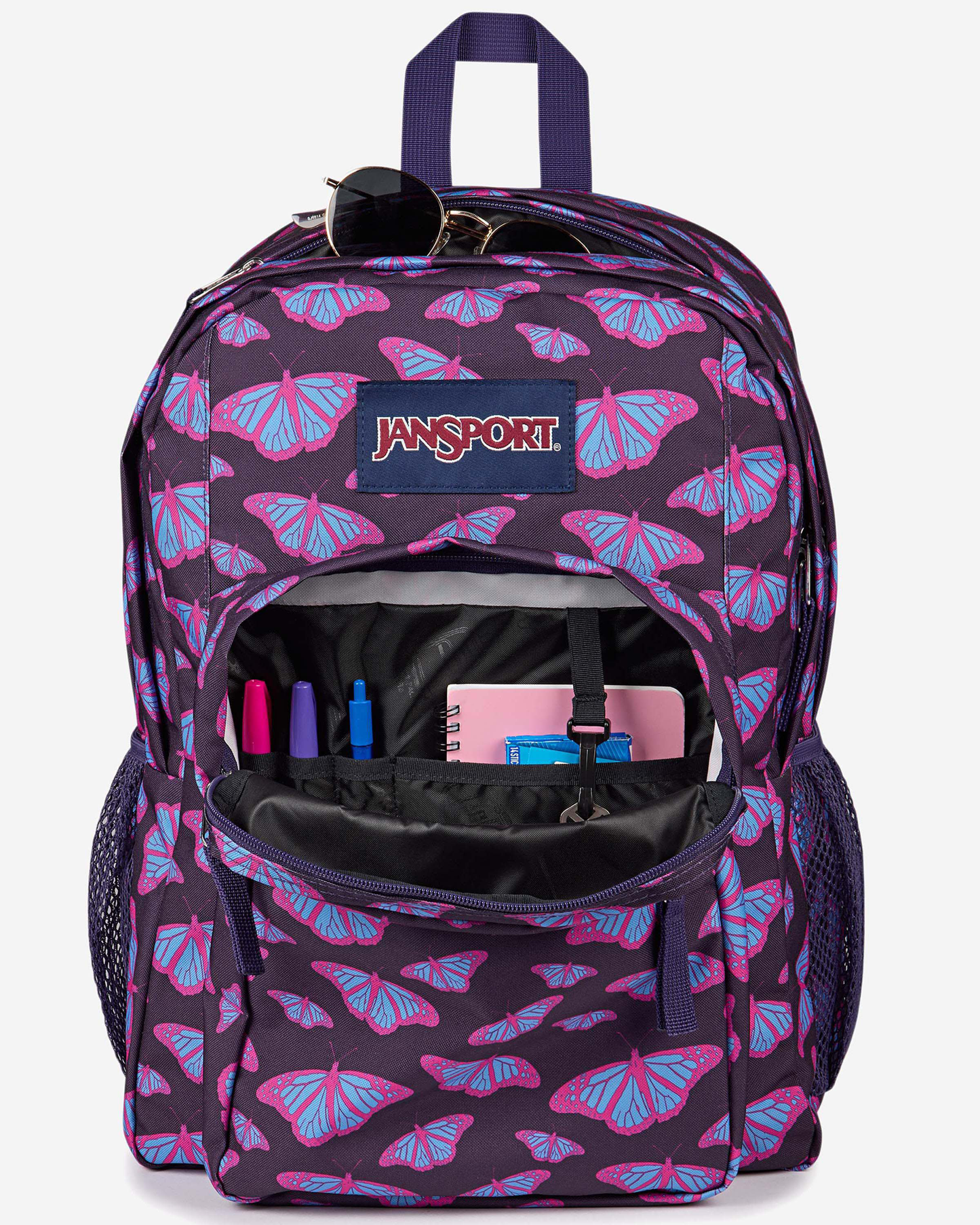 JanSport Big Day Pack Flutter By Purple Backpack