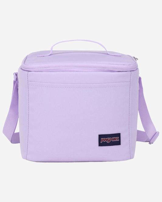 JanSport Super Snack Pastel Lilac Lunch Bag