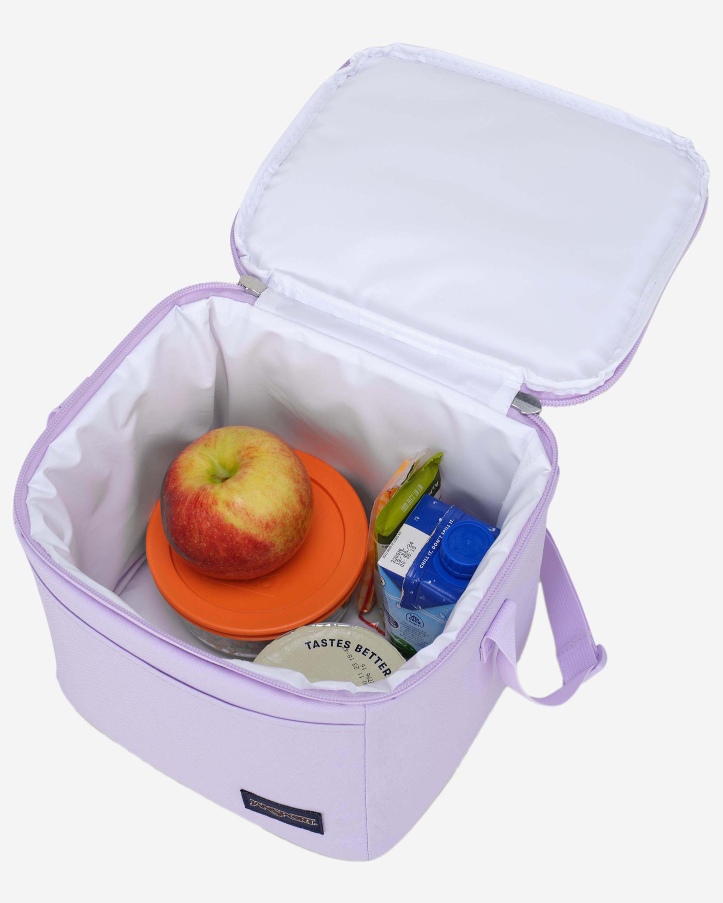 JanSport Super Snack Pastel Lilac Lunch Bag