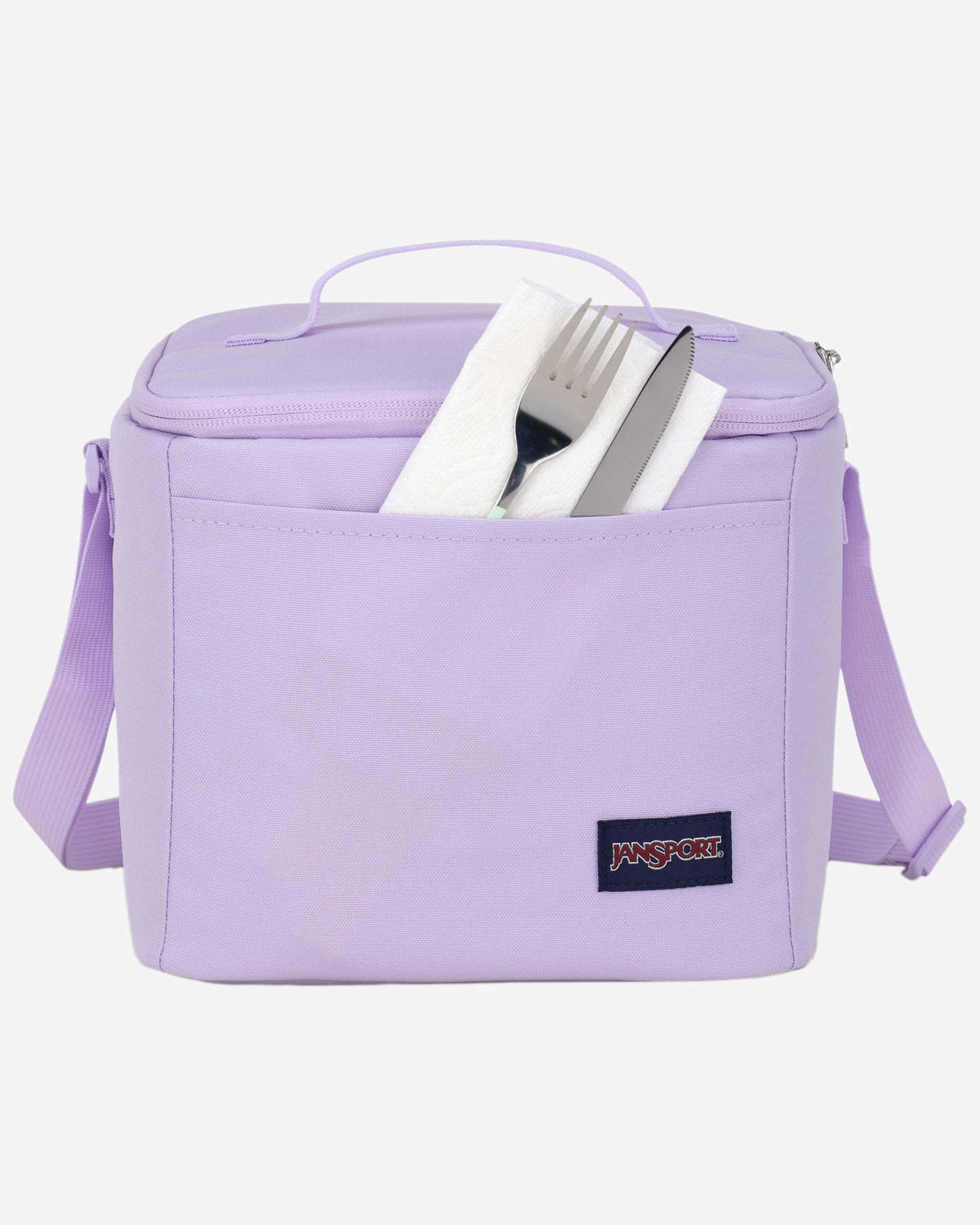 JanSport Super Snack Pastel Lilac Lunch Bag