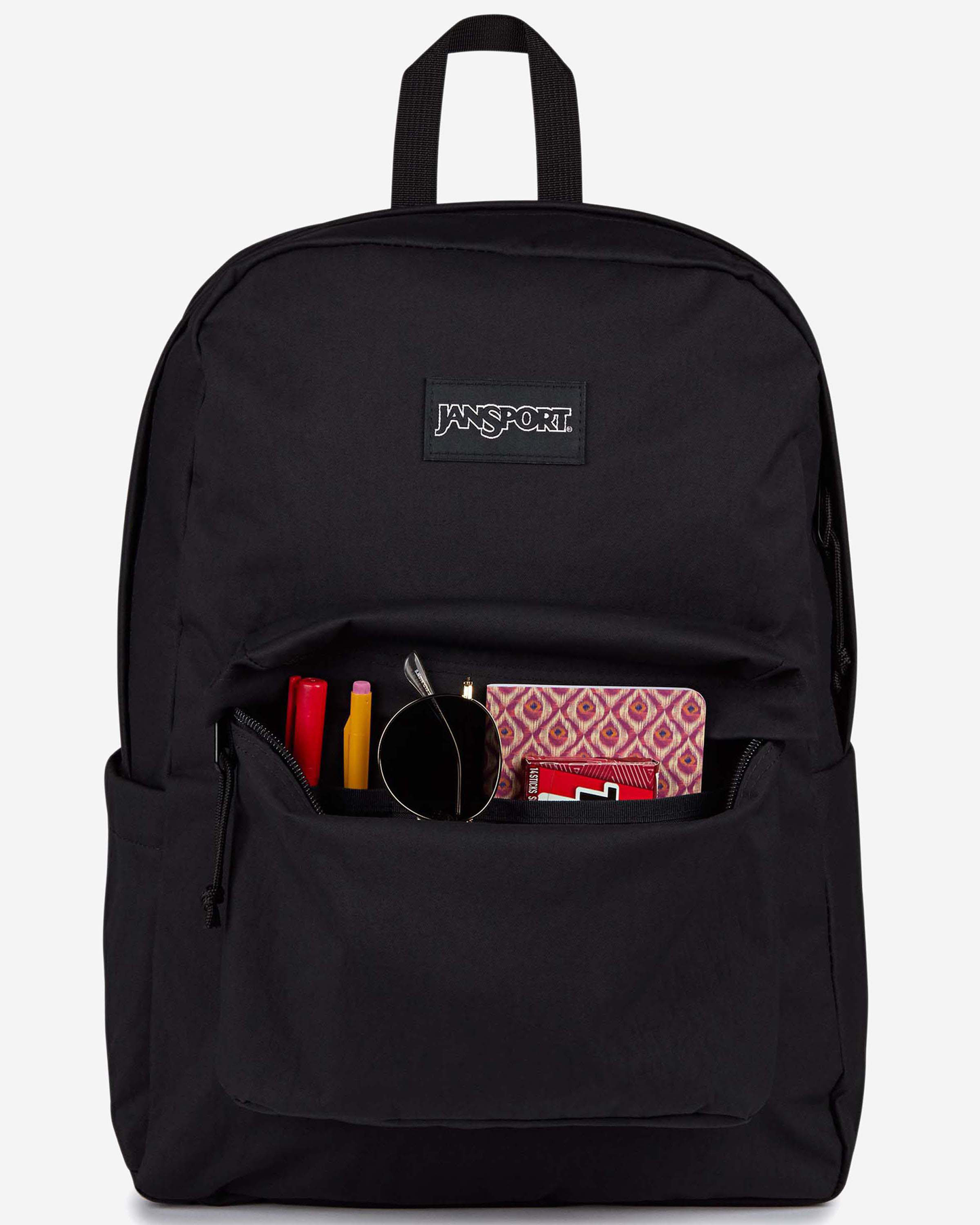 JanSport Superbreak Plus Fx Soft Nylon - Black Backpack