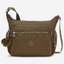 KIPLING Gabbie Smooth كاكي حقيبة كروس كبيرة 15255-1NA