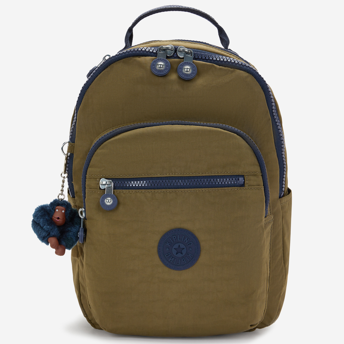 KIPLING Seoul S Treasure Green Small backpack (with tablet compartment) I4345-1HW