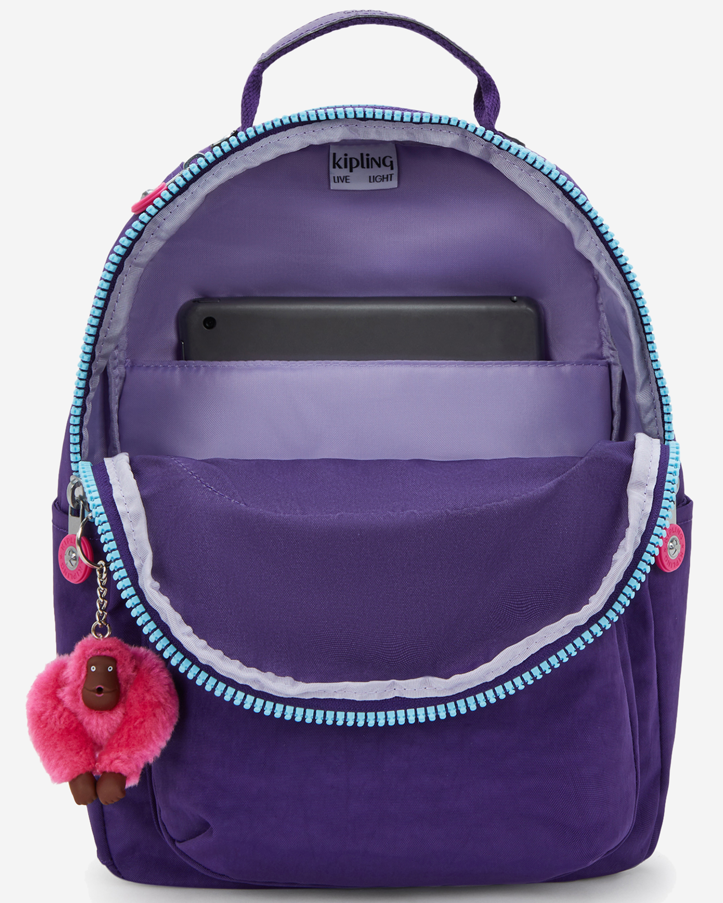 Kipling  Seoul S Vip Purple Small Backpack (with Tablet Compartment) I4345-4PI