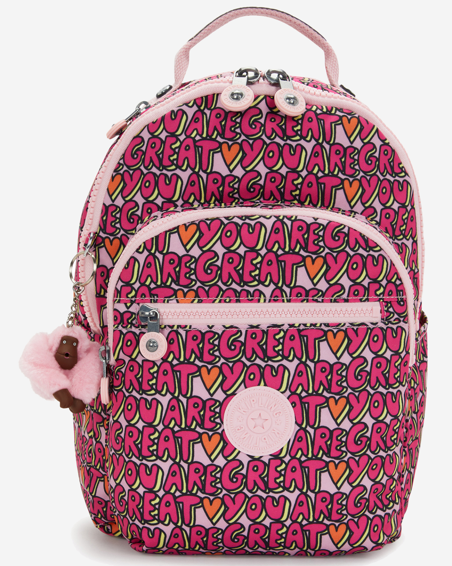 Kipling  Seoul S U R Great Prt Small Backpack (with Tablet Compartment) I5357-6KZ