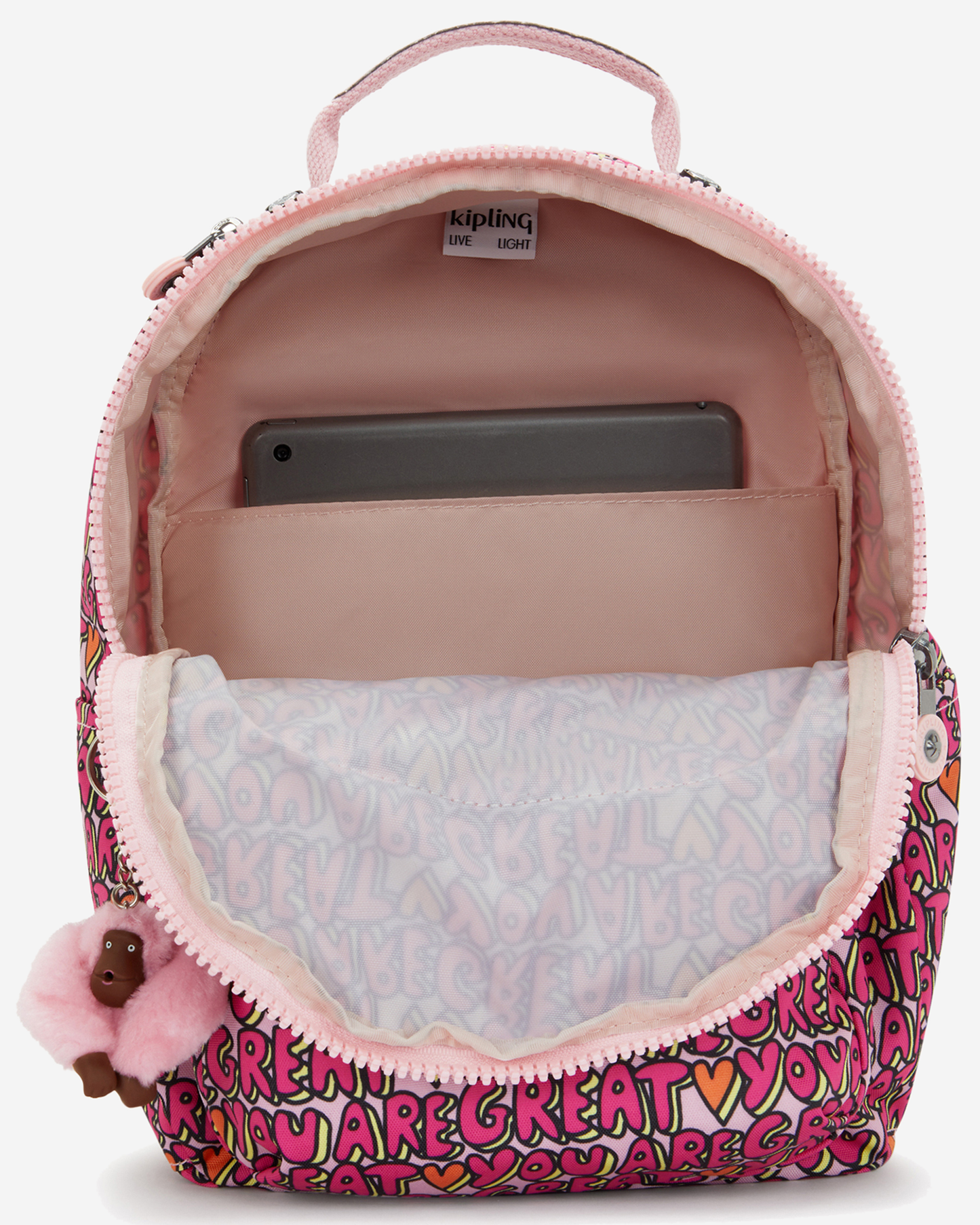 Kipling  Seoul S U R Great Prt Small Backpack (with Tablet Compartment) I5357-6KZ