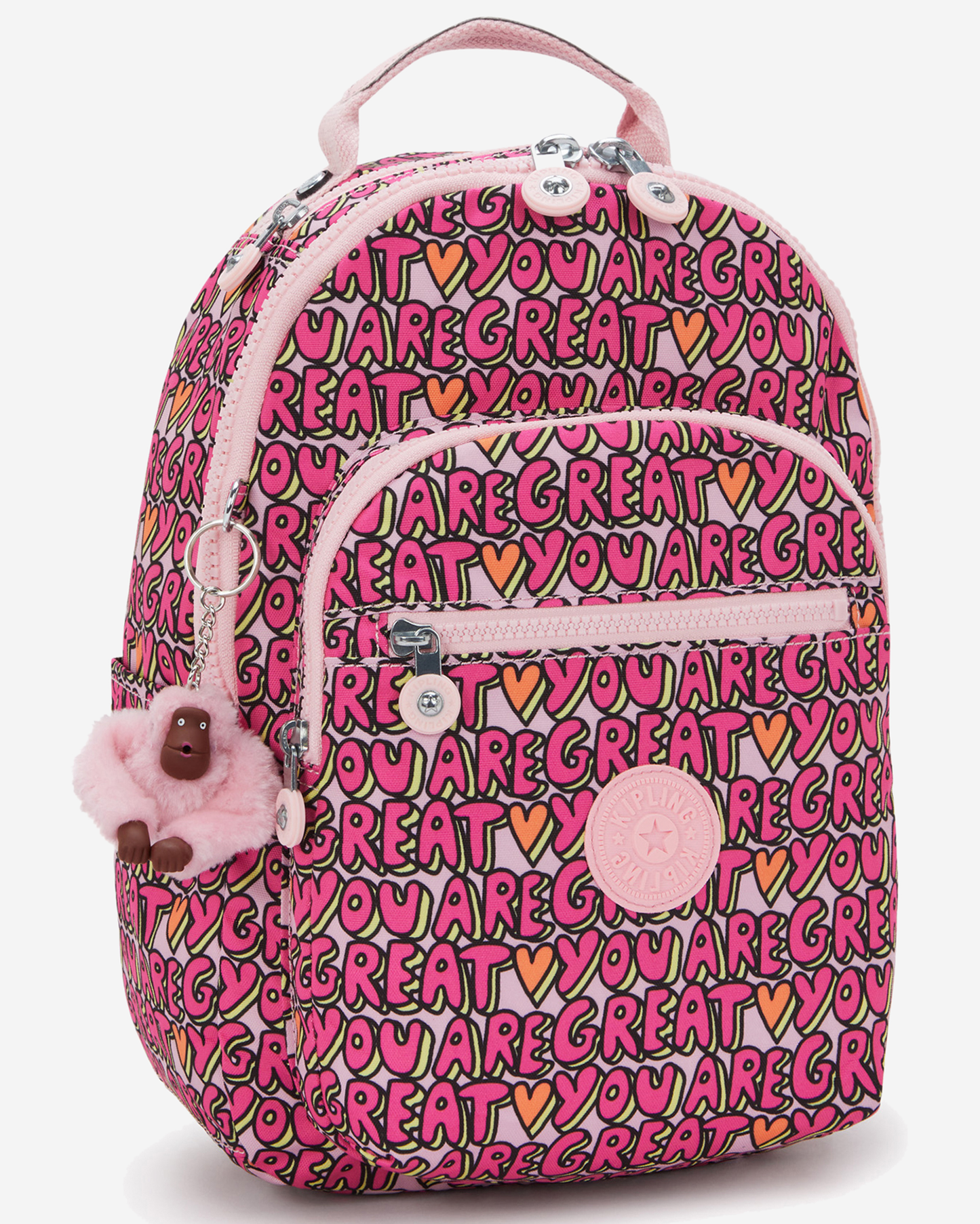 Kipling  Seoul S U R Great Prt Small Backpack (with Tablet Compartment) I5357-6KZ