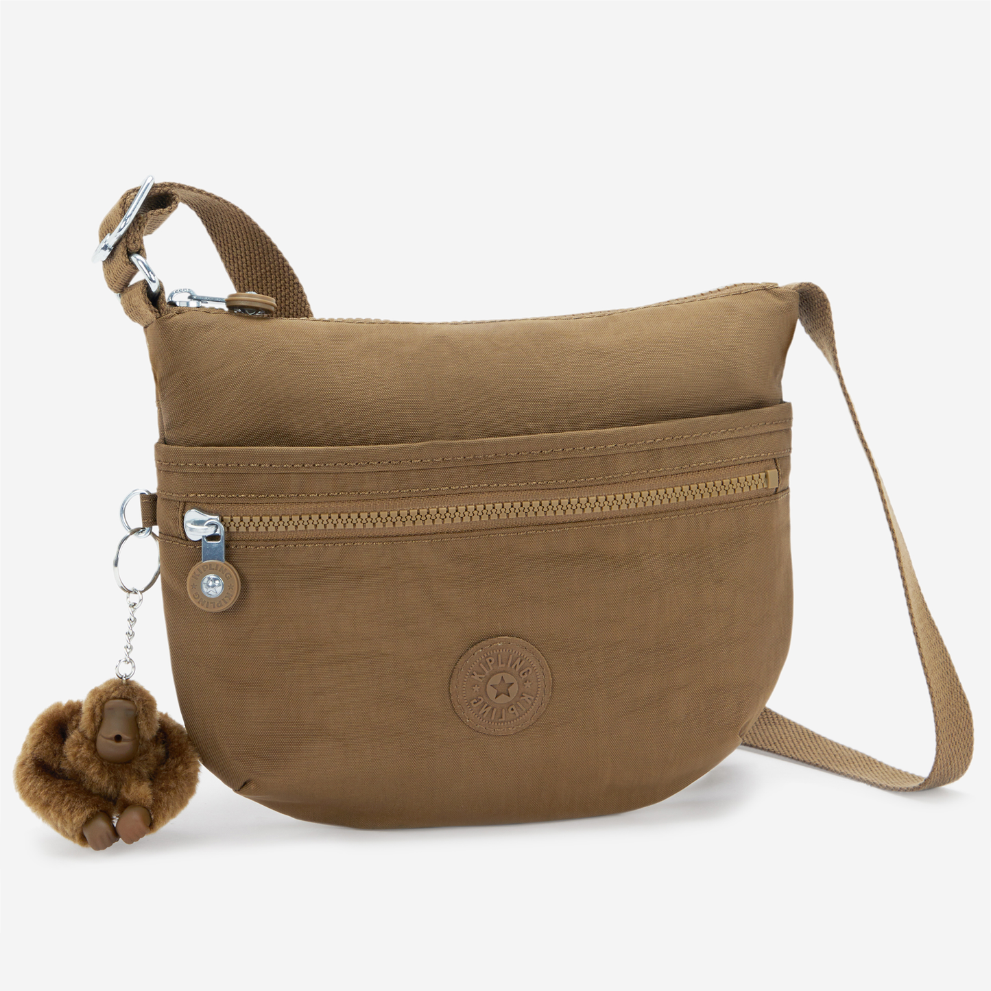KIPLING Arto S Smooth Khaki Small crossbody 00070-1NA