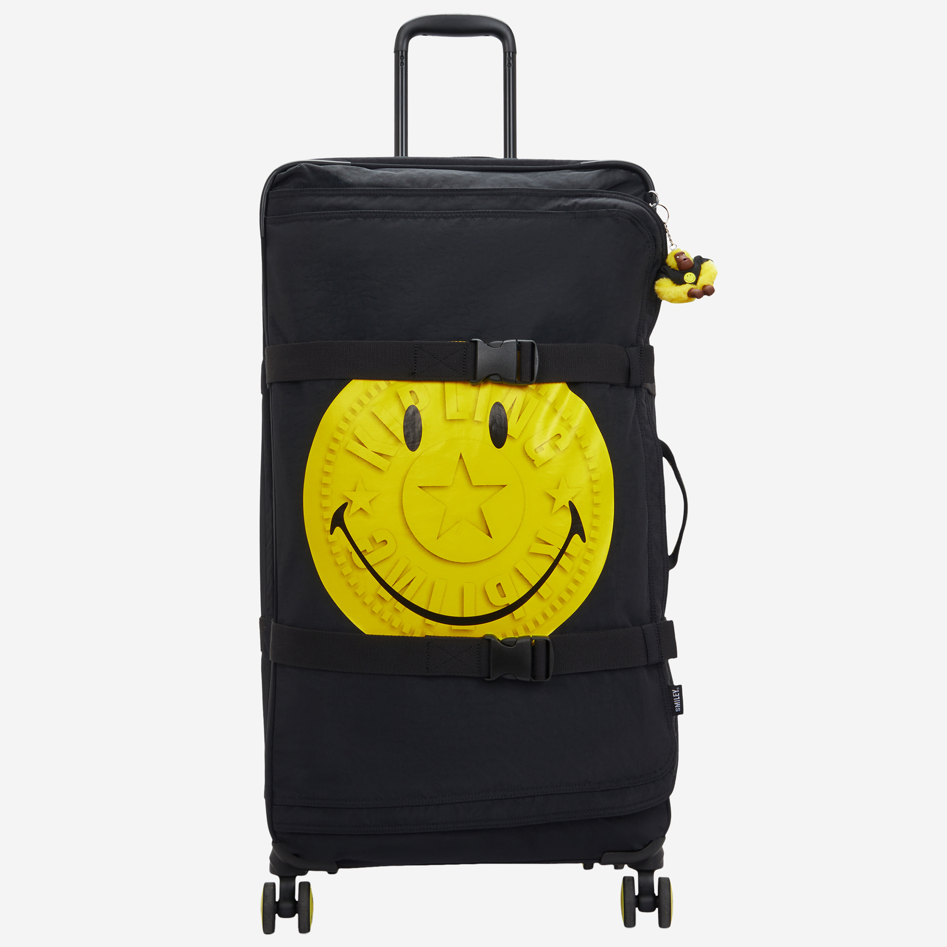 KIPLING Spontaneous L Yell Fun Black Large wheeled luggage I9617-1KS