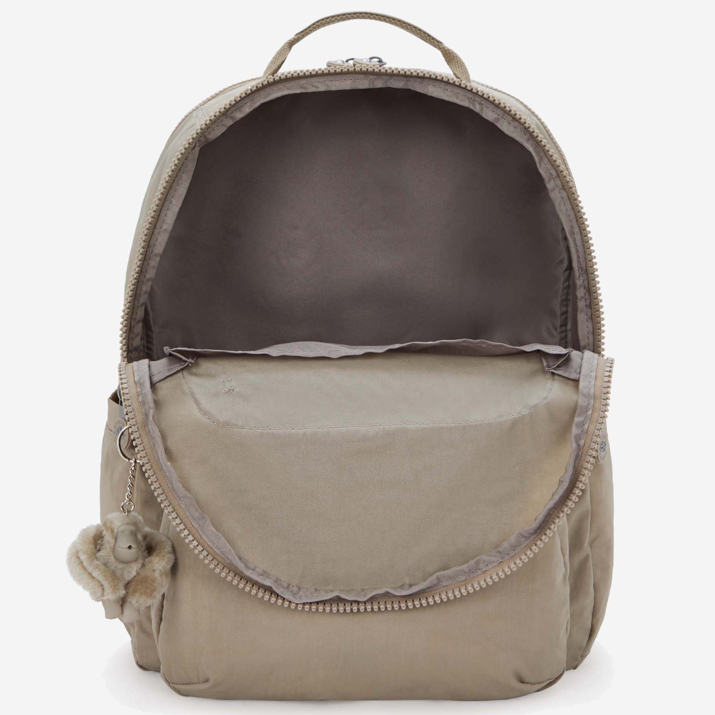 KIPLING Seoul Lap Soft Taupe Large backpack (with laptop compartment) I2969-4PW