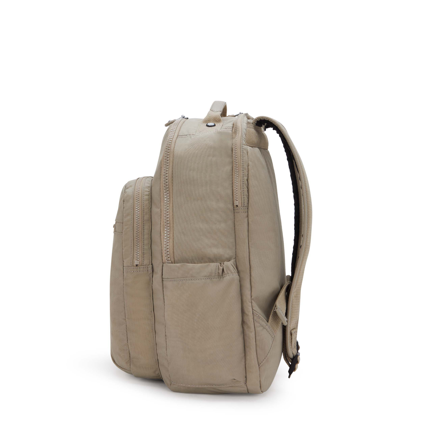 KIPLING Seoul Lap Soft Taupe Large backpack (with laptop compartment) I2969-4PW