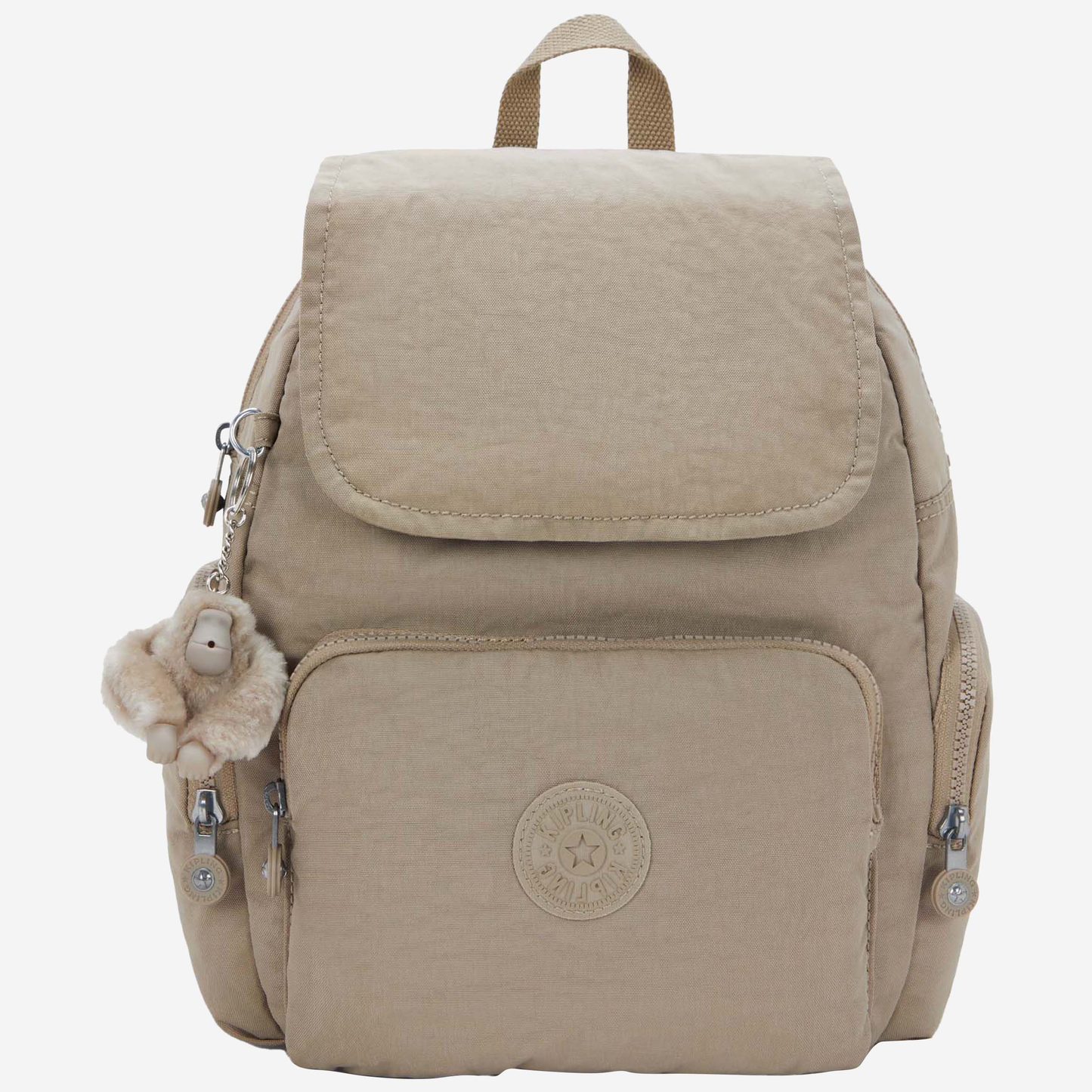 KIPLING City Zip S Soft Taupe Small backpack I3523-4PW