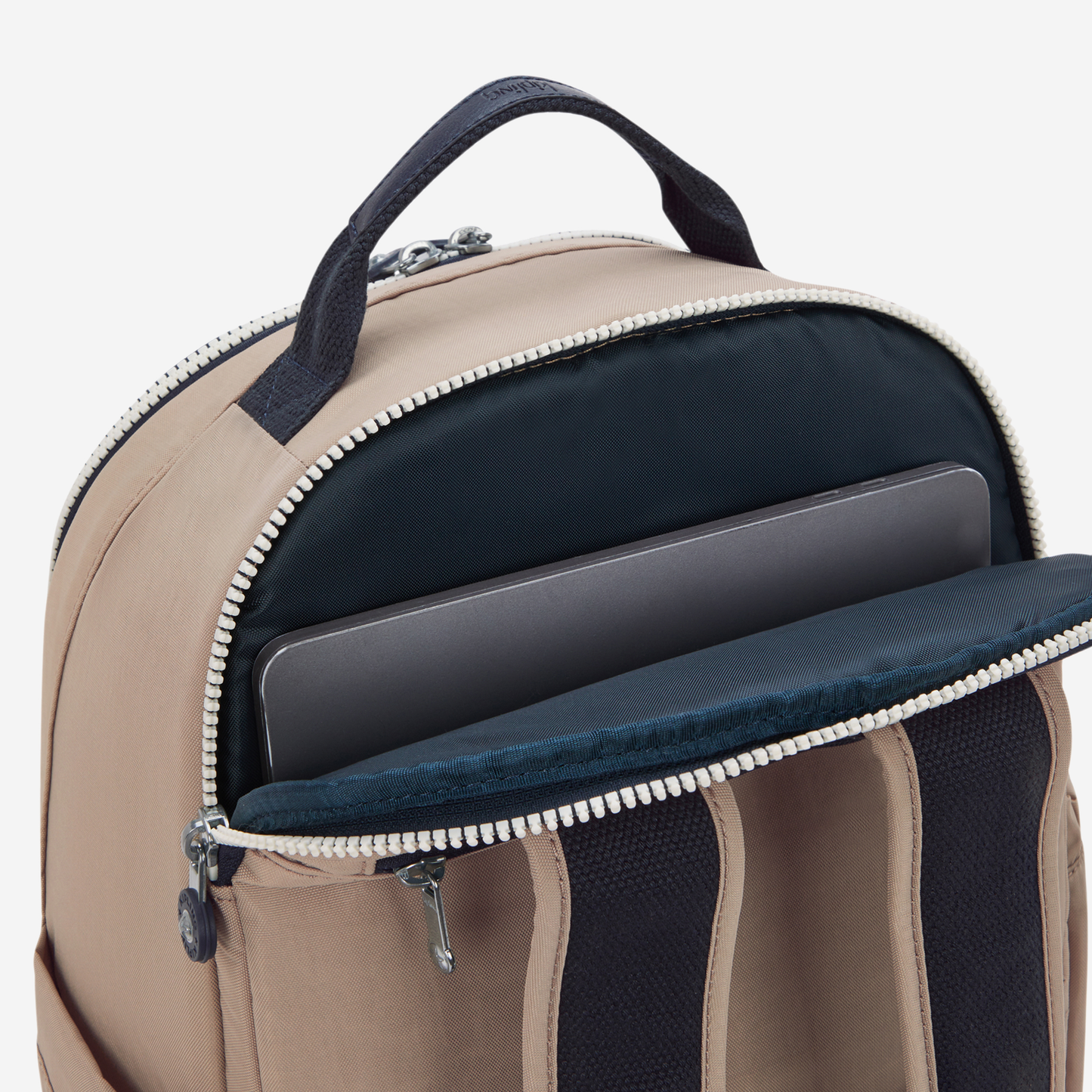 KIPLING Seoul Cabin Soft Taupe C Large travel backpack (with laptop compartment) I9986-7ML